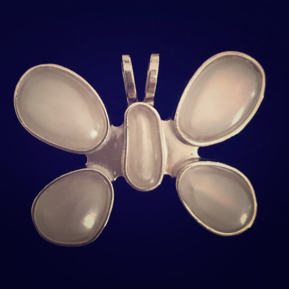 Rebecca Collin butterfly pendant